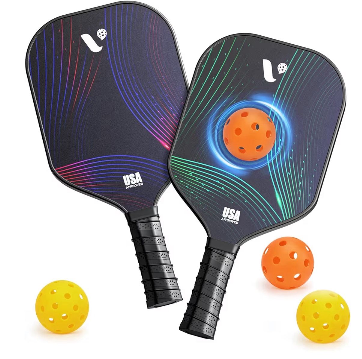 🎁 Pickleball Paddles Set of 2,Brand New