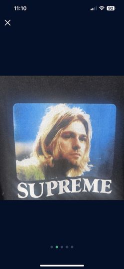 Supreme Kurt Cobain Tee Size XL Black for Sale in Riverside, CA