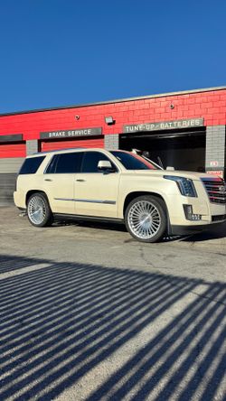 Cadlica Escalade 22s 24s 26s wheels tires lowering package  on sale