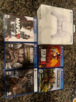 Ps5 /Ps4 games and 1 ps5 controller