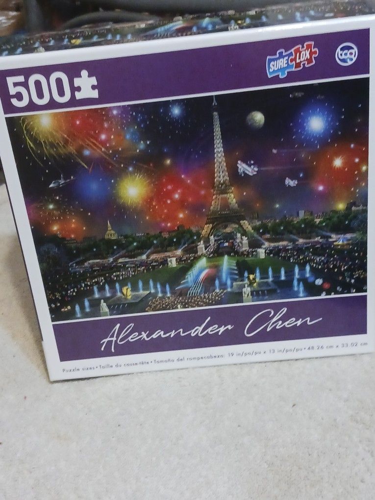 Puzzle 500 Piece Brand New Never Been Open