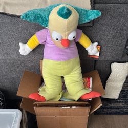 The Simpsons Giant Krusty The Clown Plush