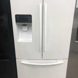 White French Door Refrigerator 