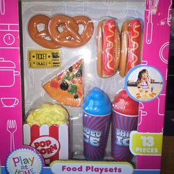 🆕️ 13 PIECE FOOD PLAYSET