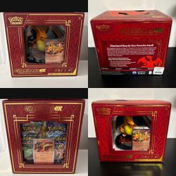 NIB Pokemon Trading Card Games Charizard ex Super - Premium Collection