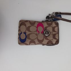 Coach Wristlet