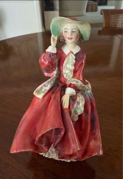 “Top O’ The Hill” Porcelain Figurine designed by Leslie Haradine for Royal Doulton - Height 7”