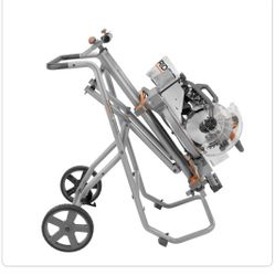 NEW- RIDGID Foldable Mobile Miter Saw Stand – Heavy Duty –