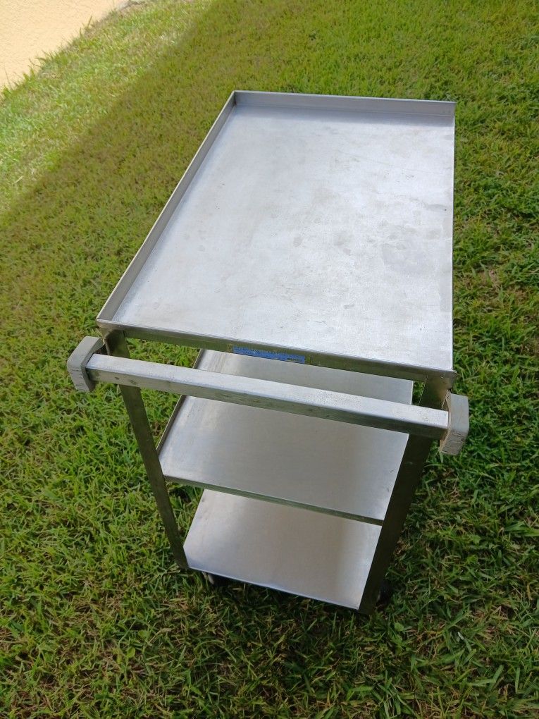 Stainless Cart 16×27 