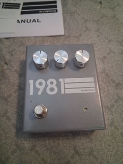 1981 Inventions DRV pedal (first run - #51)