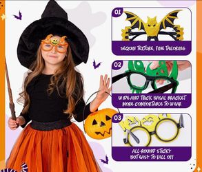 24 Pack Halloween Glitter Party Glasses/  
Brand new with packing / see discription 👍