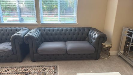 Gray Sofa in Good Condition