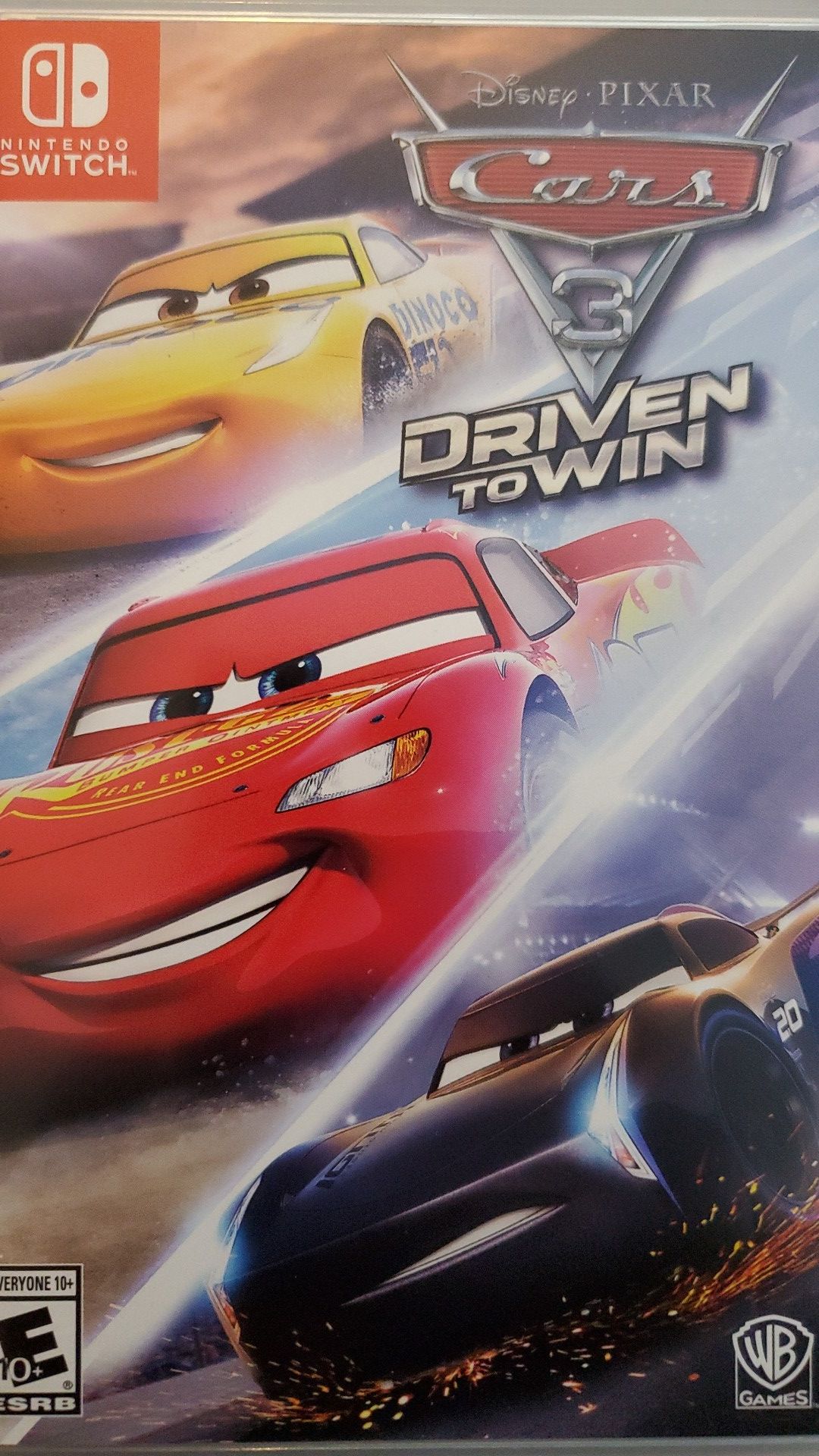 Nintendo Switch Cars 3 Driven to Win