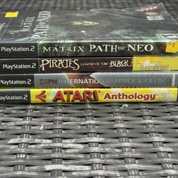 PS2 Games, $25 For All Four. All Good Condition And Have Booklets