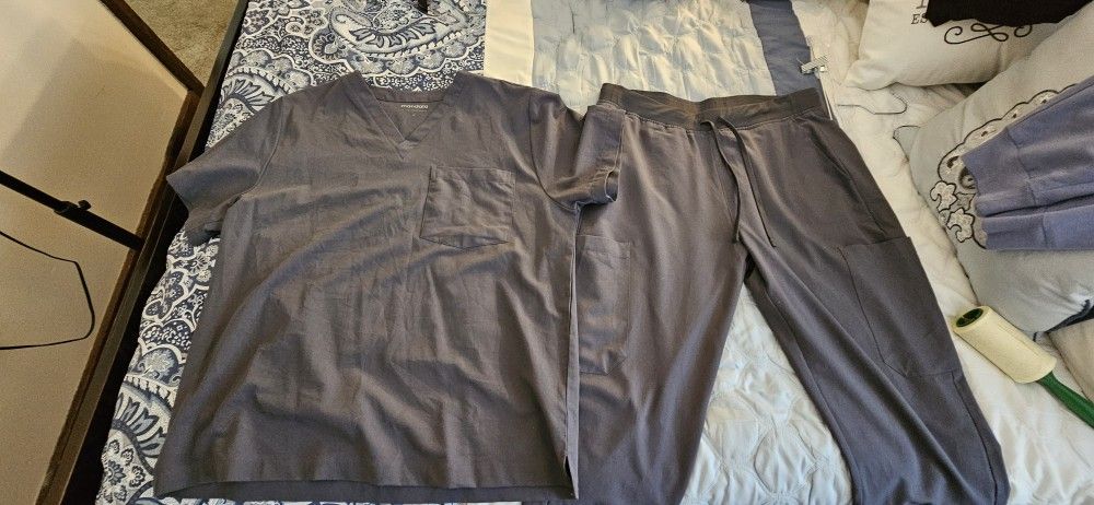 Men's Mandala Scrubs Set