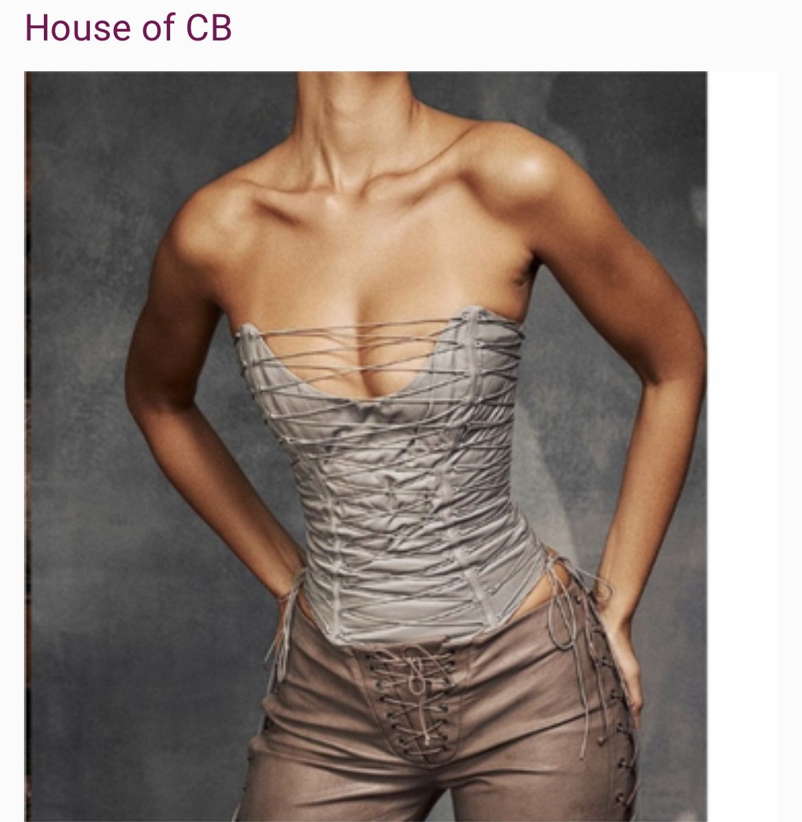 House Of CB Corset
