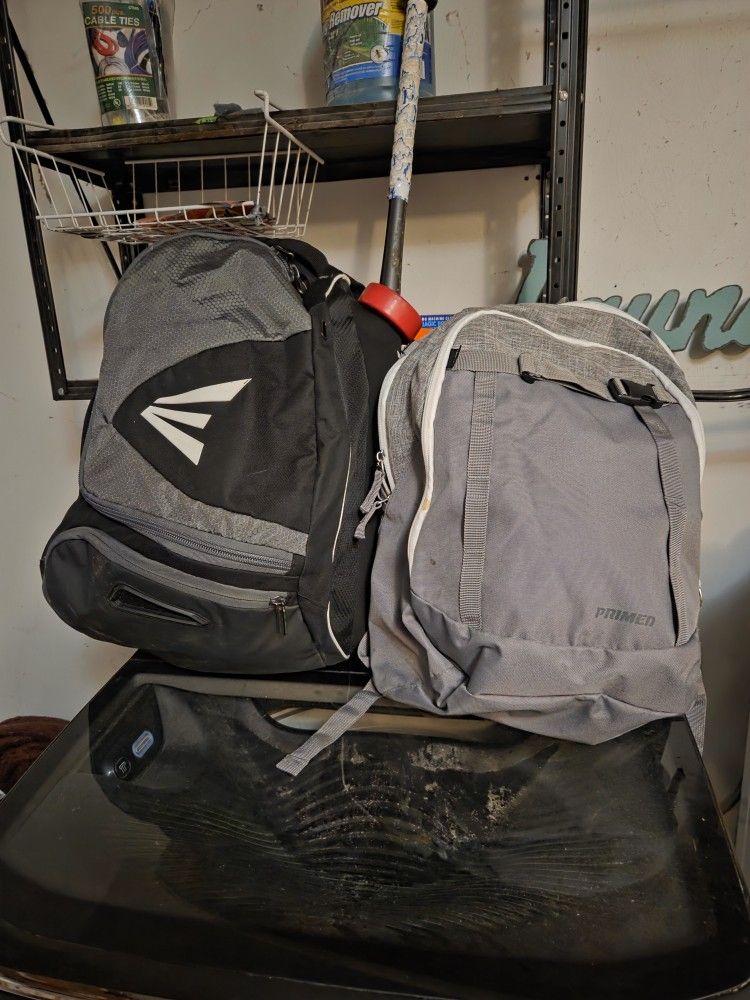 Baseball Gear In Bags