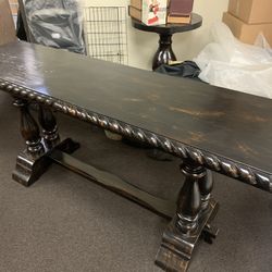 Solid Wood Console Table 