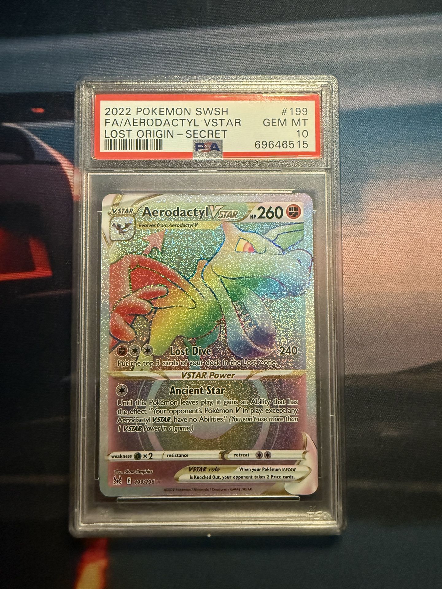 Aerodactyl VSTAR PSA 10