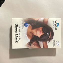 Brand new Connect Wellness Sound Soothing Sleep Mask, factory sealed and never opened.