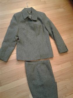 Ladies suit for cooler months. So nice