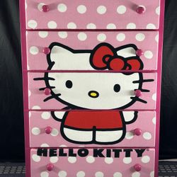 Solid Wood Cartoon Kids Dresser Available In Different Characters 