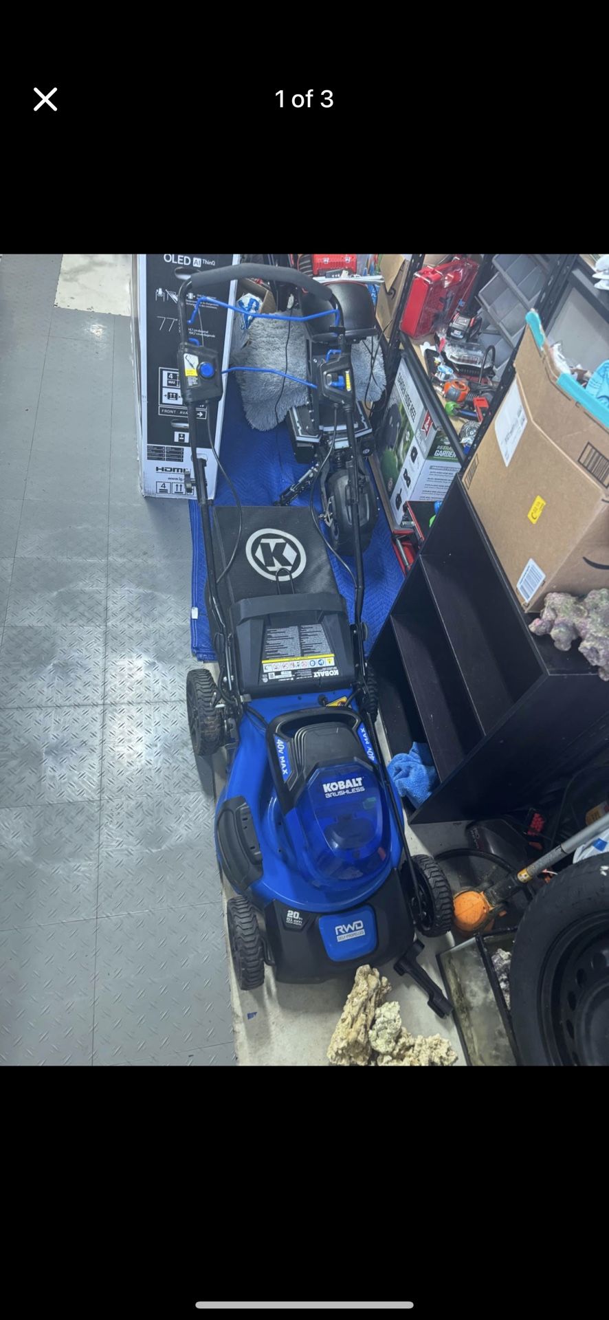 Mower Battery Powered Mower Electric