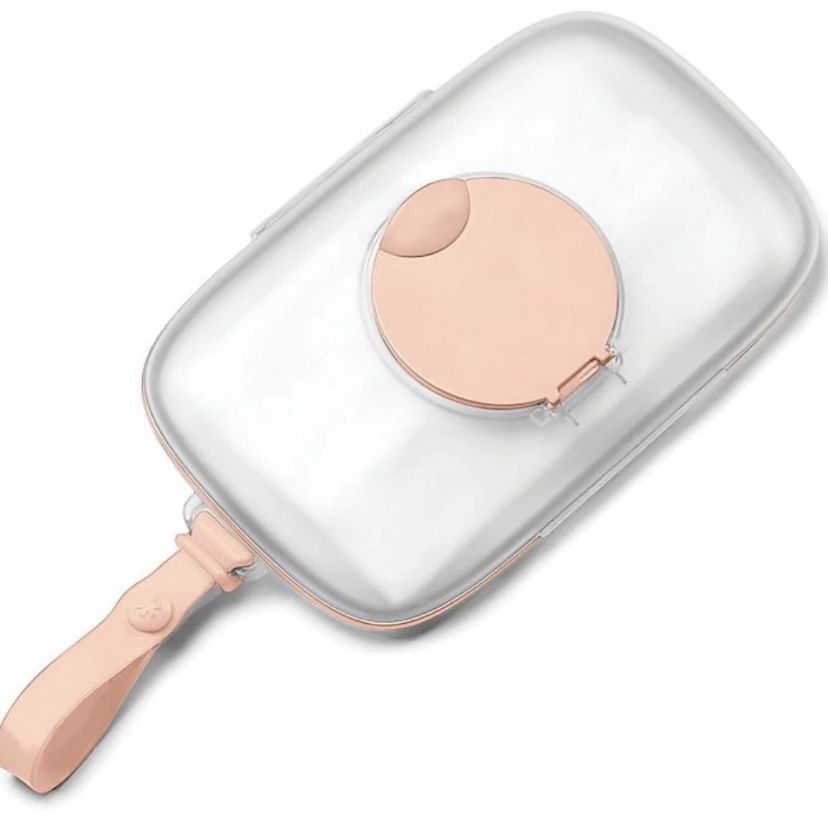 Skip Hop Grab & Go Snug Seal Wipe Case - Blush