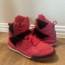 Kids Jordan Flight 45 524863 607 Vivid Pink Black Size 7Y for Sale in Melissa TX OfferUp