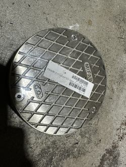 Two Brass 4” Drain Covers Never Used 