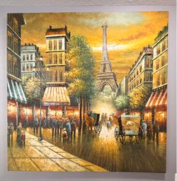 Canvas Paris Oil Painting
