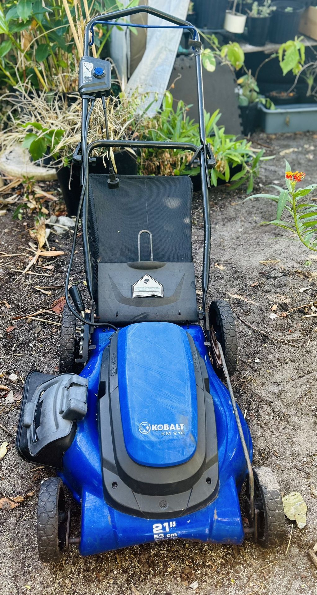 Kobalt 13-Amp 21-in Corded Lawn Mower