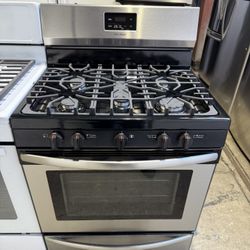Frigidaire Stainless steel 5 burner range stove 