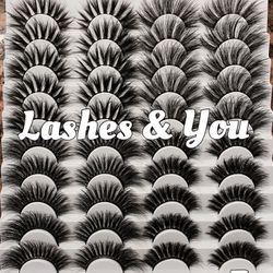 40 Mink Lashes 20 Pairs Eyelashes 