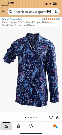 Cosplay Eleven Hopper Shirt-Large-NEW