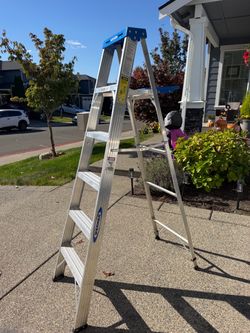 Werner Aluminum Step 6’ Ladder