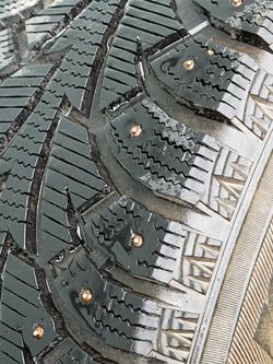 Studded Winter Tires with rims