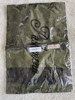 New! Pashmina + Silk Clothing - Women’s/ Girls - Wrap Shawl Scarf - Olive Green + Black - Lightweight Warm Cozy