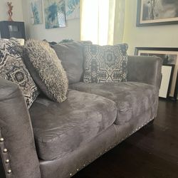 Sofa, Loveseat, Entertainment Center 