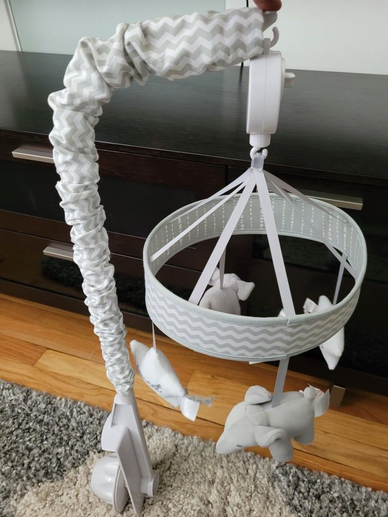 Crib Mobile With Music And Attachment Arm