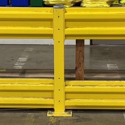 Warehouse Safety Guard Rails