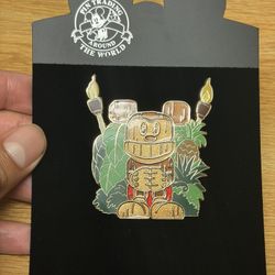 Mickey Tiki Totem Pin