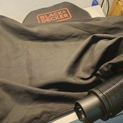 Black & Decker Leaf Blower, Vacuum, Mulcher with Backpack Bag