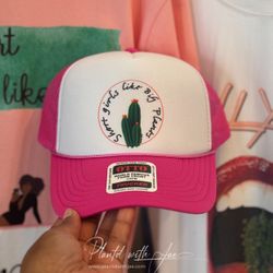 Shorts girls like Big Plants Unisex Trucker Hats 