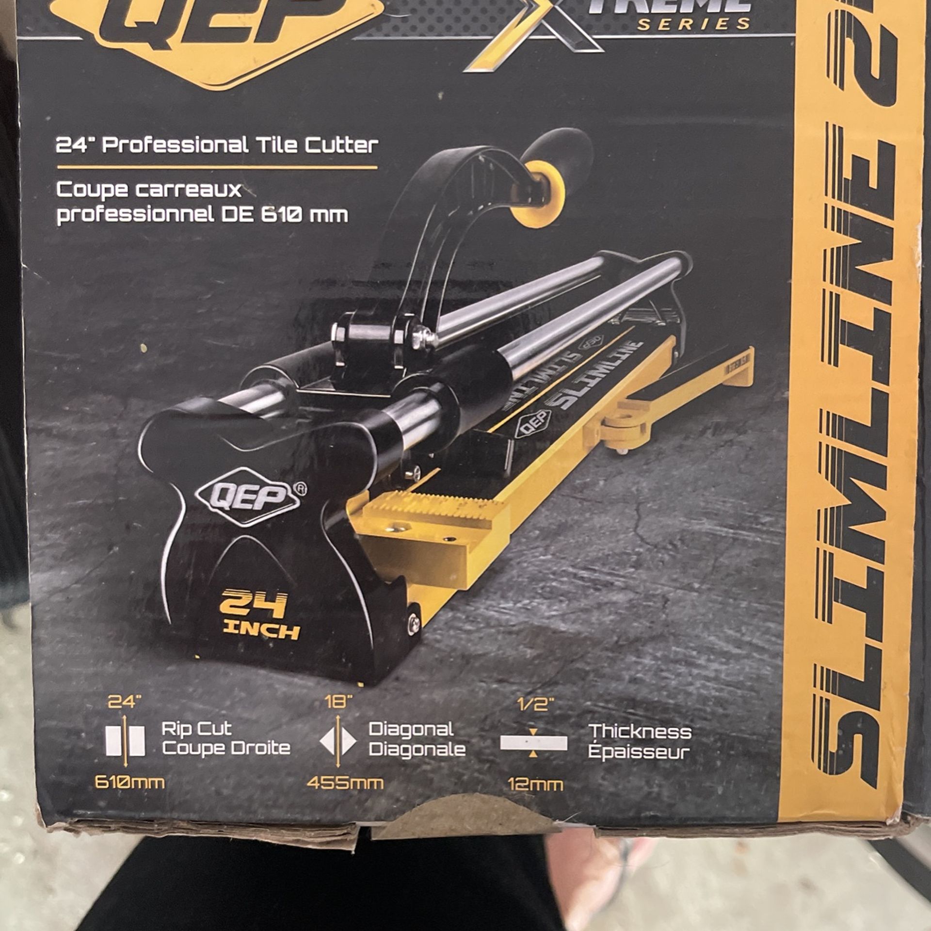 Slimline, professional tile cutter