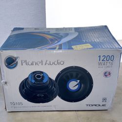 Planet Audio TQ10S 10" 1200 Watt Woofer Single 