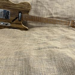 Jacobs Tele Style Barncaster 200 Year Old Wood Electric Guitar