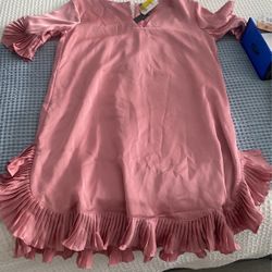 Pink Silk Dress 
