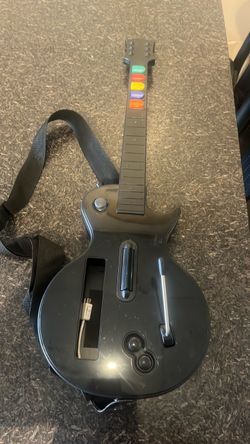 Nintendo Wii  guitar black