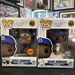 Jackie Robinson Dodgers Funko Pops